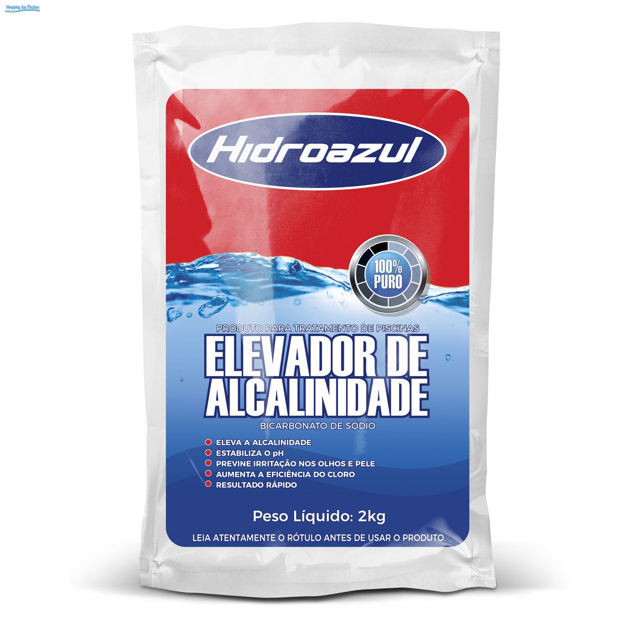 ELEVADOR DE ALCALINIDADE 2Kg - HIDROAZUL